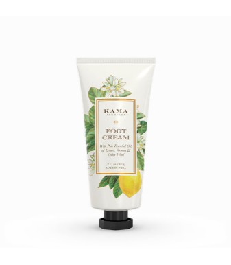 Foot Cream (with Pure Essential Oils of Lemon, Verbena and Cedar Wood)